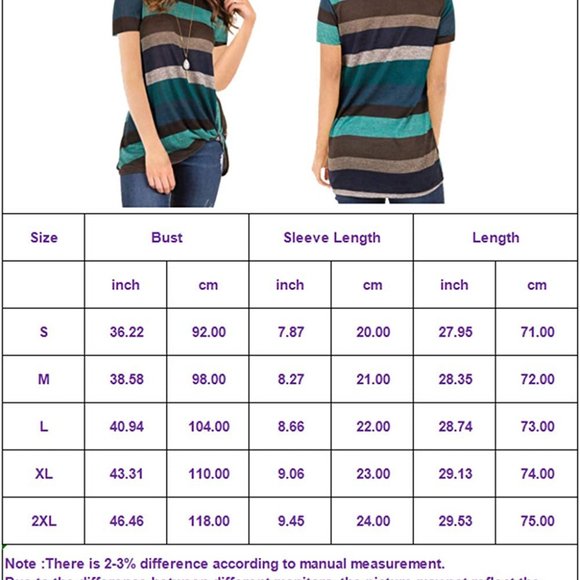 NWT AMCLOS PINK/BLUE TIE DYE V-NECK FRONT KNOT TWIST SHIRT SMALL - Picture 5 of 5